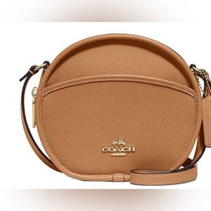 LIKE NEW Coach Canteen Crossbody Brown Bag